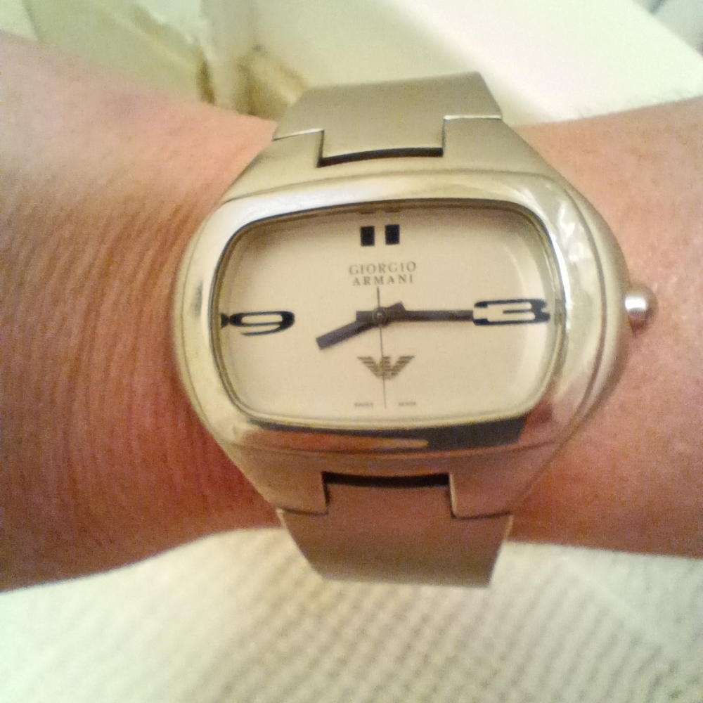 RARE Vintage Giorgio Armani "Acqua Di Gio" Swiss Made Watch